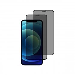 iPhone 12 Pro Max Full Privacy SPY Härdat glas med förpackning