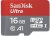 Snabbt och tåligt SDHC-minneskort med adapter från SanDisk 16GB/32GB/64GB/128GB/200GB/256GB/400GB