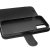 Flip Stand Läderfodral Svart för Apple iPhone 12/12 Pro hög kvalitet