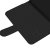 RV Flip Stand TPU Läderfodral svart för Apple iPhone 12 Pro Max hög kvalitet