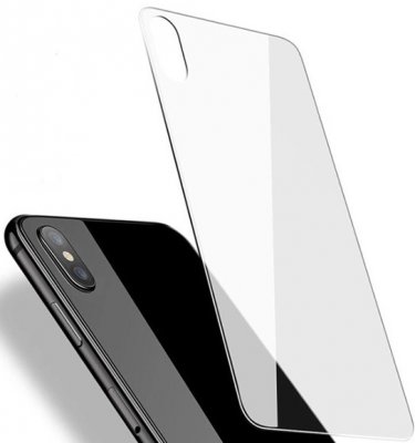 iPhone X XS skärmskydd baksida i härdat glas