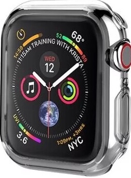 Apple Watch 4 Heltäckande Ultratunn TPU Skal i chrome (44mm boett)7 olika färger