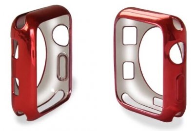 Apple Watch 1,2,3 Heltäckande Ultratunn TPU Skal (42mm boett)6 olika färger