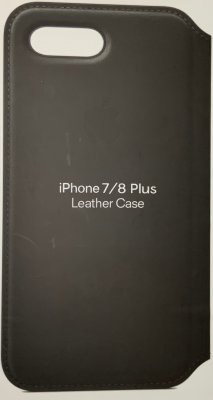 iPhone 7,8 Plus A1661/A1864 Apple Läderfodral FolioExklusivt utförande.